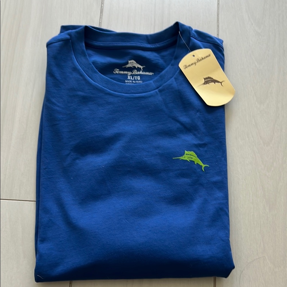 NWT Tommy Bahama Size XL/TG Short Sleeve Tee